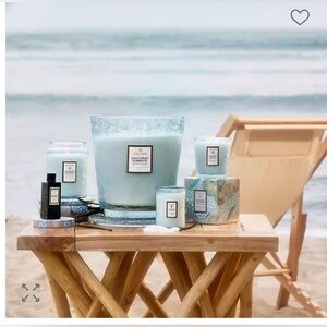 Voluspa/ Anthropologie California Summers Coastal Candle/ Diffuser Set